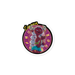 Zodiac Sign Taurus Sticker