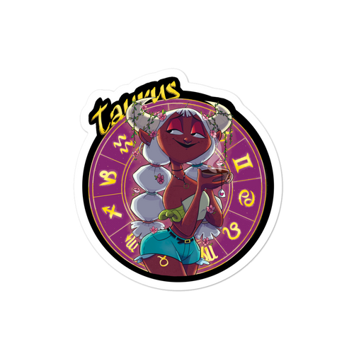 Zodiac Sign Taurus Sticker