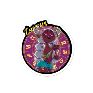 Zodiac Sign Taurus Sticker