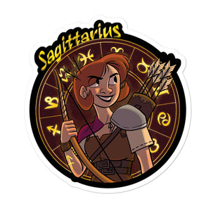 Zodiac Sign Sagittarius Sticker