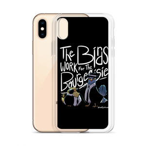 Birds Work For Bourgeoisie iPhone Case