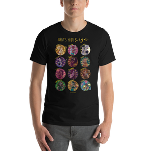 Zodiac Signs Short-Sleeve Unisex T-Shirt