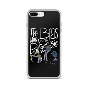 Birds Work For Bourgeoisie iPhone Case