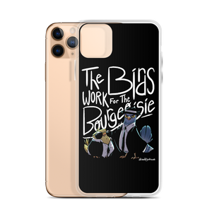 Birds Work For Bourgeoisie iPhone Case