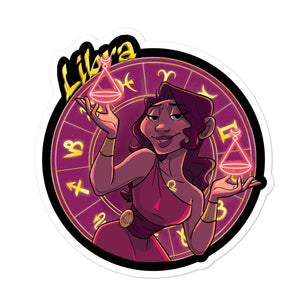 Zodiac Sign Libra Sticker