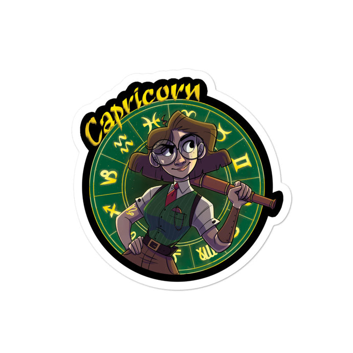 Zodiac Sign Capricorn Sticker