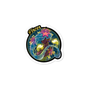 Zodiac Sign Pisces Sticker