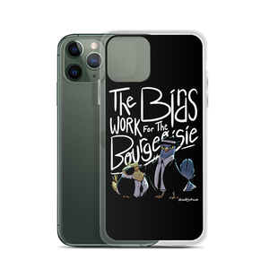 Birds Work For Bourgeoisie iPhone Case