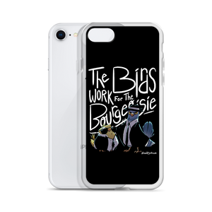 Birds Work For Bourgeoisie iPhone Case