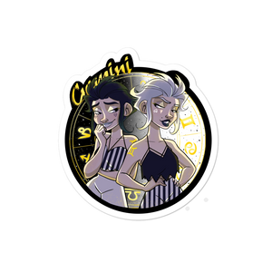 Zodiac Sign Gemini Sticker