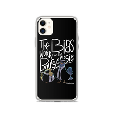 Load image into Gallery viewer, Birds Work For Bourgeoisie iPhone Case