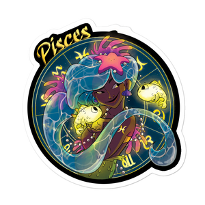 Zodiac Sign Pisces Sticker