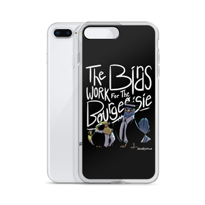 Birds Work For Bourgeoisie iPhone Case