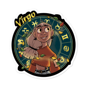 Zodiac Sign Virgo Sticker