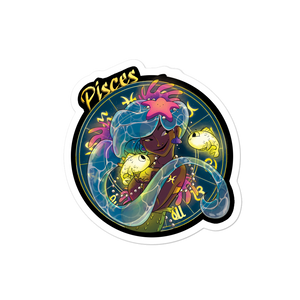 Zodiac Sign Pisces Sticker