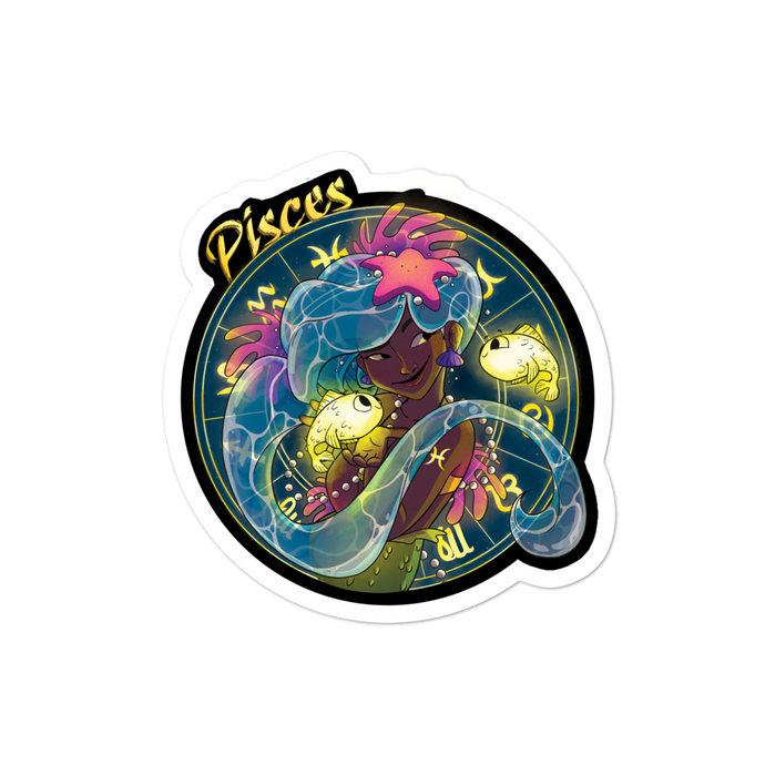 Zodiac Sign Pisces Sticker