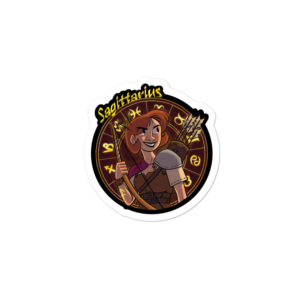 Zodiac Sign Sagittarius Sticker