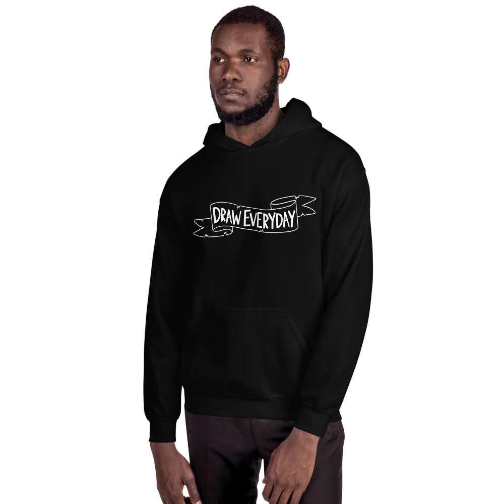 Draw Everyday Unisex Hoodie