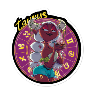 Zodiac Sign Taurus Sticker