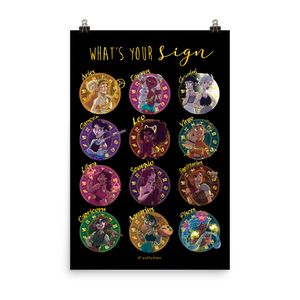 Zodiac Signs Poster